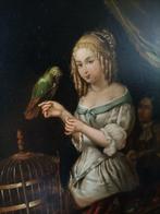 Omgeving van of navolger van Frans van Mieris (1689-1763) -, Antiek en Kunst
