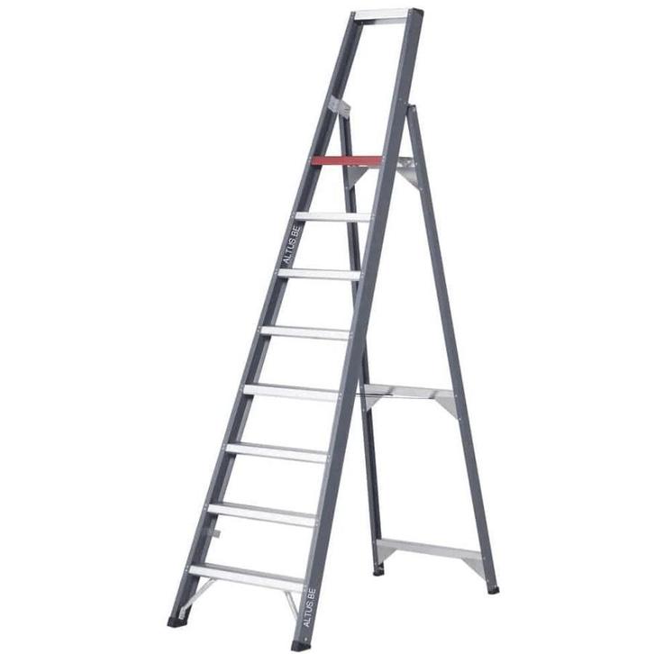Altrex enkele trapladder Falco 8 treden, Doe-het-zelf en Bouw, Ladders en Trappen, Trap, Nieuw, 2 tot 4 meter, Ophalen of Verzenden