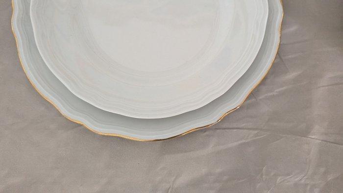Richard Ginori - Tafelservies voor 6 (18) - Gouden, Antiek en Kunst, Antiek | Meubels | Tafels