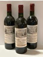 1982 Château Pichon - Haut-Médoc - 3 Flessen (0.75 liter), Verzamelen, Nieuw