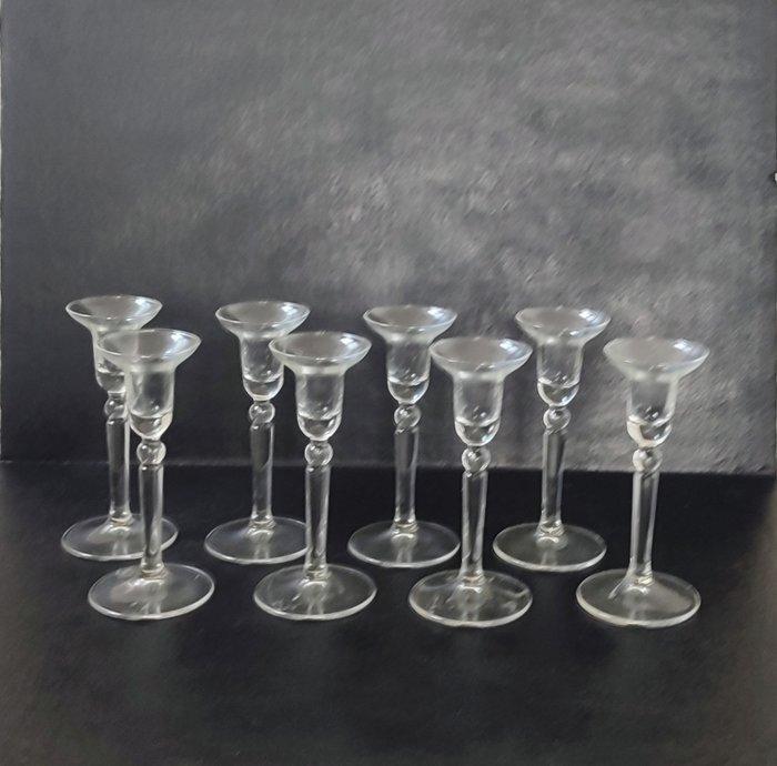 Glasfabriek Leerdam - Siem van der Marel - Kandelaar Decora, Antiek en Kunst, Antiek | Glaswerk en Kristal