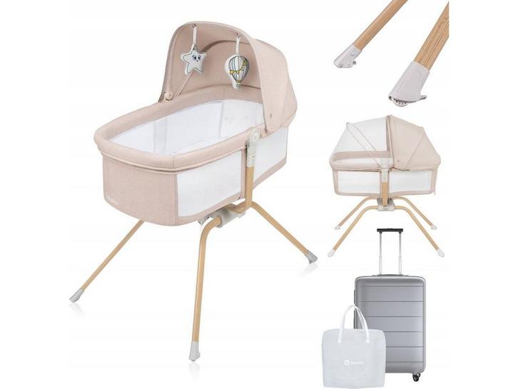 Lionelo Malin Evo - 3in1 Wieg Campingbed Babybed -, Huis en Inrichting, Woonaccessoires | Overige, Zo goed als nieuw, Verzenden