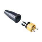 Industriële Heavy Duty Rubber Power Plug 16A 250V IP44 -, Doe-het-zelf en Bouw, Elektriciteit en Kabels, Verzenden, Nieuw