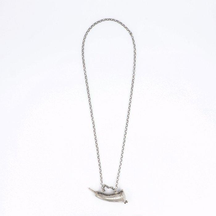Kruithoorn & Jasseron ketting - - Cor - Pays-Bas, Antiek en Kunst, Antiek | Zilver en Goud