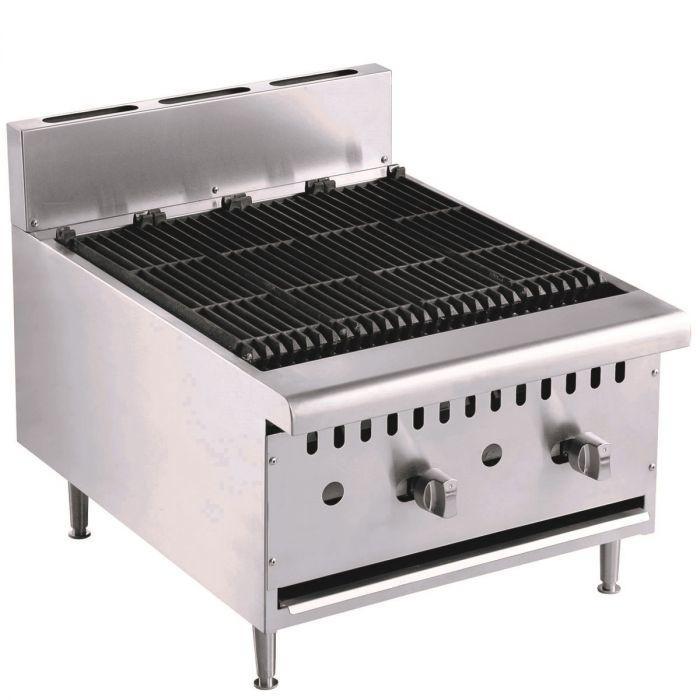 Lavasteengrill | Gas | 18kW | 615x800x590(h)mm CombiSteel, Zakelijke goederen, Horeca | Keukenapparatuur, Nieuw in verpakking