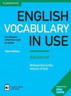 English Vocabulary in Use - Adv Book with Answers and Enhanc, Boeken, Verzenden, Gelezen, Michael Mccarthy
