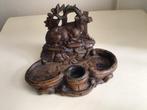 sculptuur, Encrier sculpture forêt noire représentant un, Antiek en Kunst