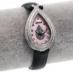 Geovani - Diamond Swiss Watch - GOL589-SL-DD-6 - Black Strap