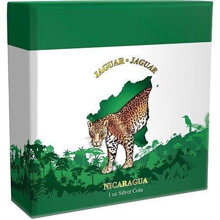 Nicaragua. 100 Cordobas 2018 Jaguar Wildlife of Nicaragua, Postzegels en Munten, Munten | Europa | Niet-Euromunten
