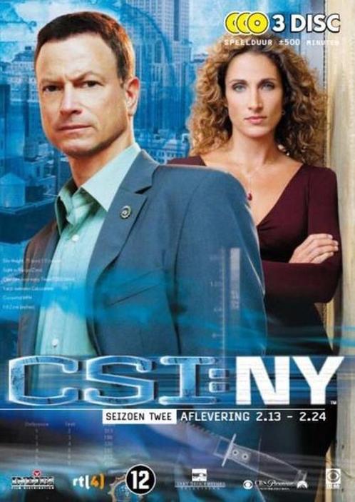 CSI New York Seizoen 2 deel 2 (dvd tweedehands film), CD & DVD, DVD | Action, Enlèvement ou Envoi