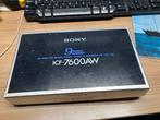 Sony - ICF-7600AW wereldontvanger 9 bands in doos Radio, Nieuw