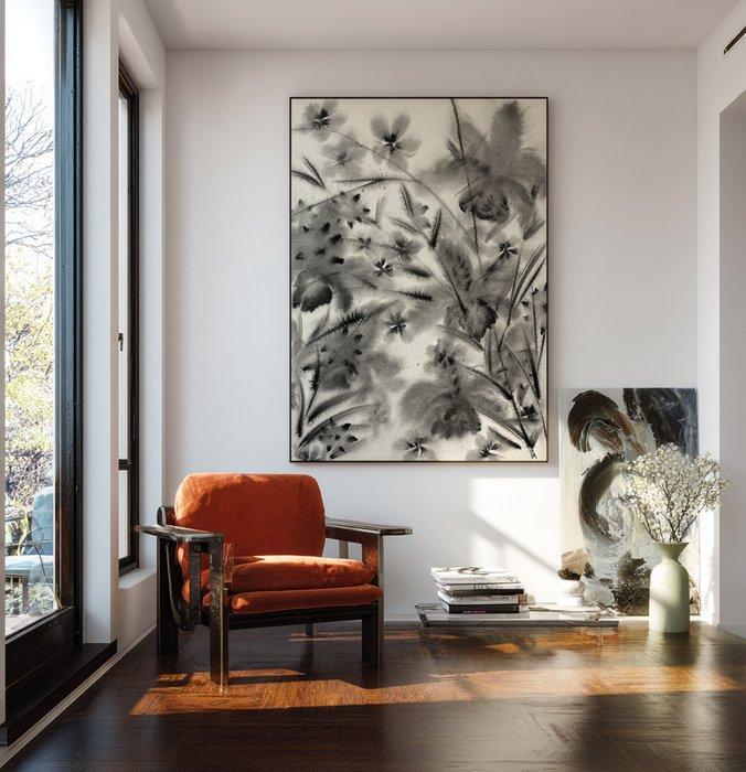 Ella Suárez - Flor silvestre 41 - XL (NO RESERVE), Antiek en Kunst, Kunst | Schilderijen | Modern