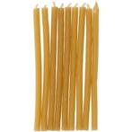 Gele Kaarsen 10cm 24st, Verzenden