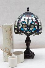 Lamp - Tiffany style - Glas-in-lood, Antiek en Kunst