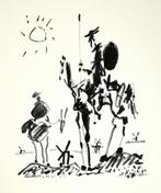 Pablo Picasso (after) - Don Quijote and Sancho Panza, Antiquités & Art, Antiquités | Autres Antiquités