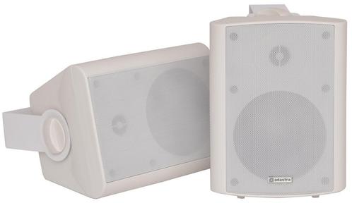 Adastra BC5A-W Wit Set Actieve Luidsprekers 2x30W RMS, Audio, Tv en Foto, Luidsprekerboxen