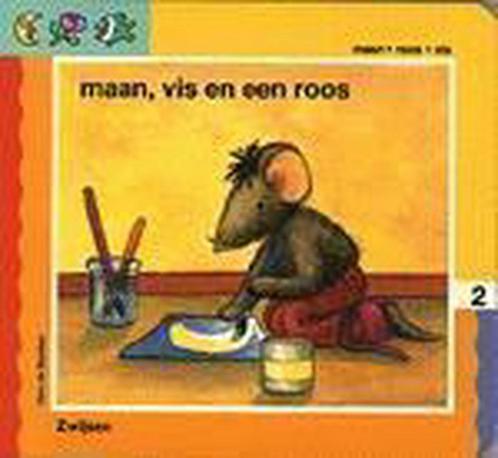Maan vis en een roos / Maan roos vis / 2-2 9789027621399, Boeken, Kinderboeken | Jeugd | onder 10 jaar, Gelezen, Verzenden