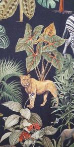 300x280cm! Exclusieve Boheemse stof met zwarte achtergrond