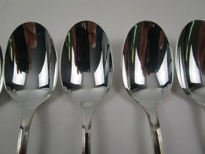 Christofle - Luc Lanel - Lepel - Model: America - 6, Antiek en Kunst, Antiek | Meubels | Tafels