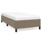 Bedframe 1-persoons 80x200 Taupe | OP = OP | -53% Korting!, Huis en Inrichting, Eenpersoons, Bruin, Verzenden, Nieuw
