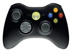 Wireless xbox 360 controller zwart (used), Ophalen of Verzenden, Nieuw