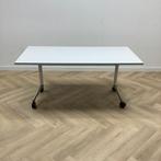 verrijdbare klaptafel, 160x80 vm, grijs - metaalkleur, Huis en Inrichting, Gebruikt