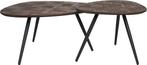 2dekans | Housecraft Living Pion Salontafel Hout - Set van 2, Huis en Inrichting, Tafels | Salontafels, Ophalen of Verzenden, Nieuw