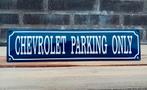 Chevrolet parking only, Verzamelen, Merken en Reclamevoorwerpen, Verzenden, Nieuw