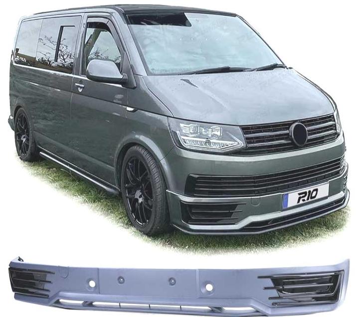 Spoiler Avant Pour Volkswagen Vw T6 15-19 Sportline Grilles, Auto-onderdelen, Carrosserie, Verzenden