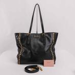 Miu Miu - Black leather 2 way Tote with studs - Sac à, Handtassen en Accessoires, Nieuw