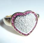 Bague - 14 carats Or blanc, Or jaune - 0.98ct. tw. Diamant, Nieuw
