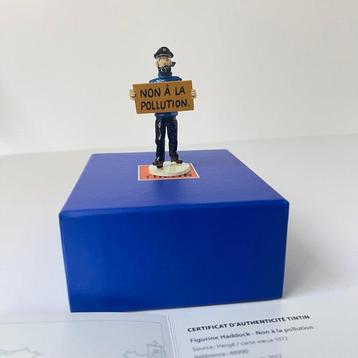 Tintin - Figurine Tintin – Capitaine Haddock « Non à la
