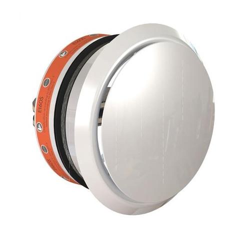 Vlinderklep 100 mm met toe- afvoerventiel en smeltlood | SCV, Doe-het-zelf en Bouw, Ventilatie en Afzuiging