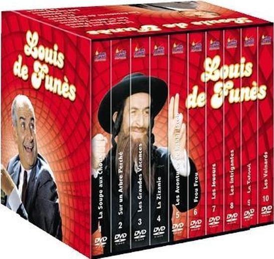 Louis De Funes Maxi Box 2 (Mist 1 deel) 9DVD, Cd's en Dvd's, Dvd's | Tv en Series, Verzenden