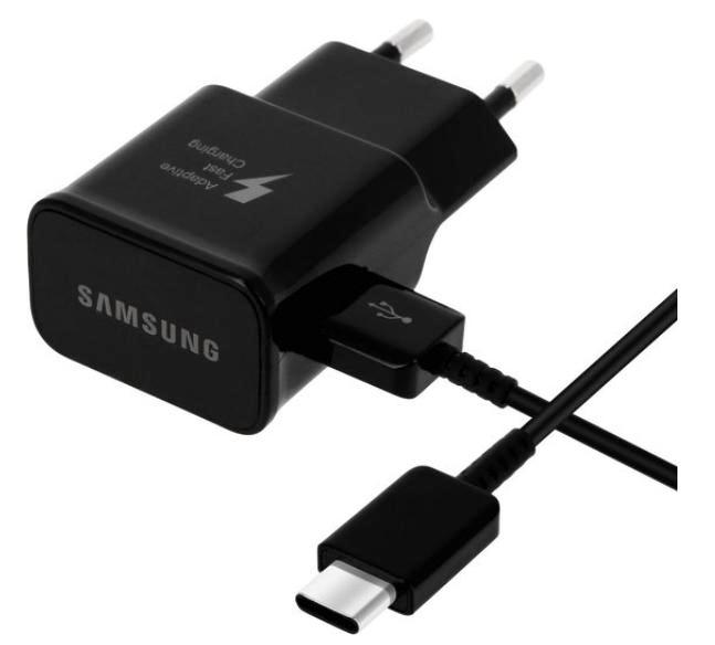 Samsung - Oplader - USB-C - 15W - 1m - Zwart, Telecommunicatie, Mobiele telefoons | Batterijen en Accu's, Verzenden