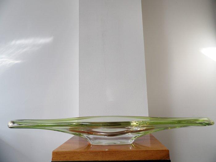 Val Saint Lambert - René Delvenne - Schaal - Kristal, Antiek en Kunst, Antiek | Glaswerk en Kristal