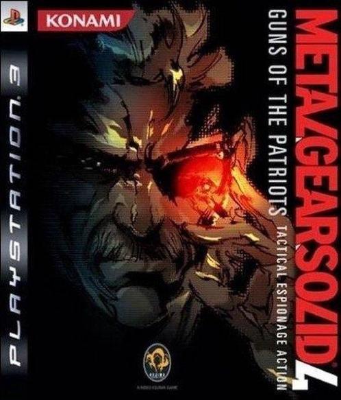 Metal Gear Solid 4 Guns of the Patriots (PS3 Games), Games en Spelcomputers, Games | Sony PlayStation 3, Zo goed als nieuw, Ophalen of Verzenden