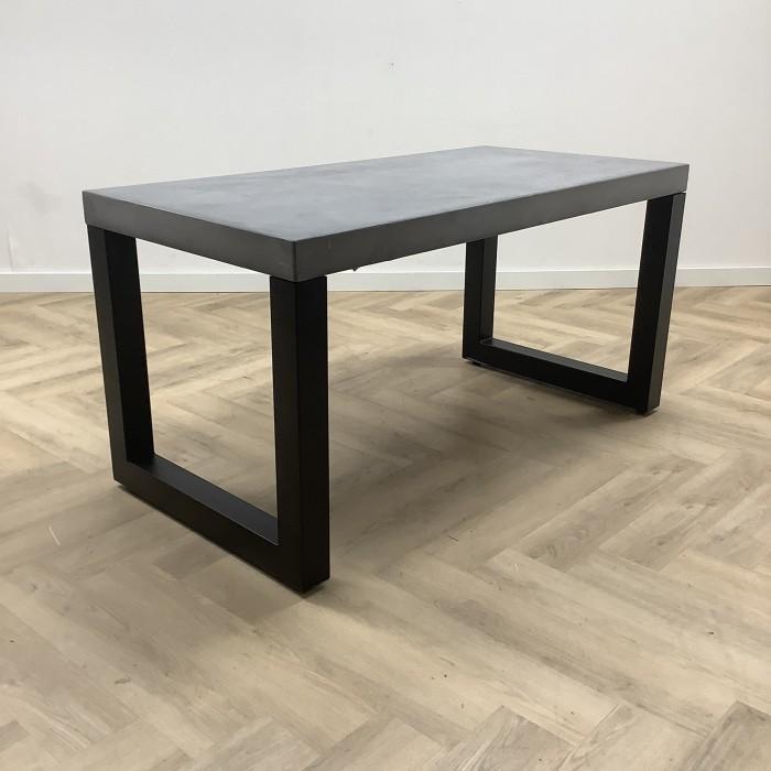 kantinetafel / werktafel (bxd) 150x75 cm,  beton-look -, Doe-het-zelf en Bouw, Werkbanken, Gebruikt
