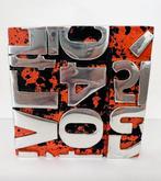 Karl Lagasse - GOD BLESS ORANGE ABSTRAIT - No reserve, Antiek en Kunst