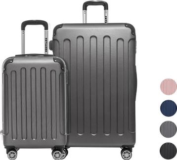 Tweedekans | TRVLMORE 2 Delige Kofferset - 38L Handbagage + beschikbaar voor biedingen