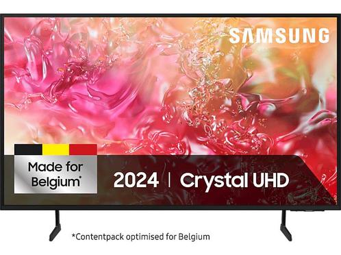 Samsung -  75 Edge Led 4k Smart Tv 75du7100 (2024) - Zwart, Audio, Tv en Foto, Televisies, 100 cm of meer, Nieuw, Samsung, 100 cm of meer