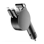 XJ08 3 in 1 USB Autolader/Carcharger voor iPhone Lightning /, Verzenden, Nieuw