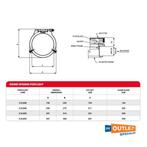 Bieden: Nemo stainless steel porthole 300 mm -, Watersport en Boten, Ophalen of Verzenden, Nieuw