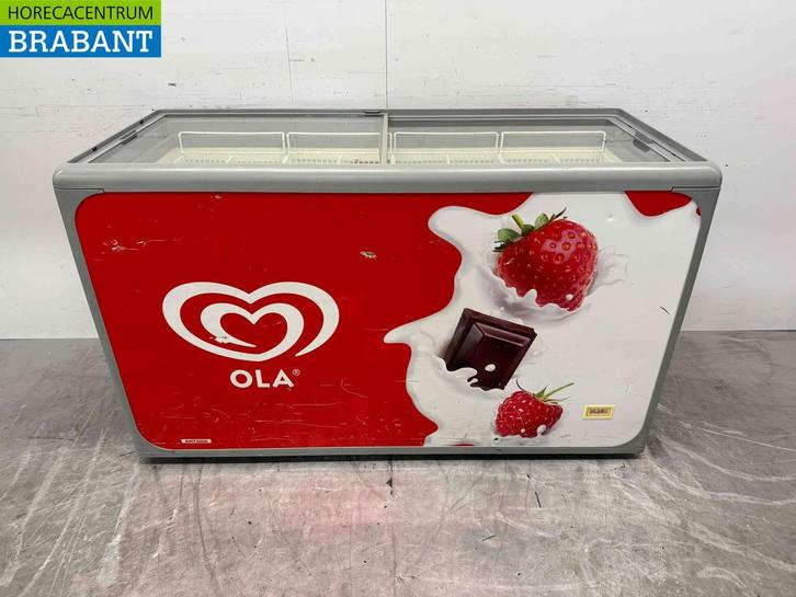 AHT Vrieskist Vriezer Winkelvriezer met glazen schuifdeksels, Zakelijke goederen, Horeca | Keukenapparatuur, Ophalen of Verzenden