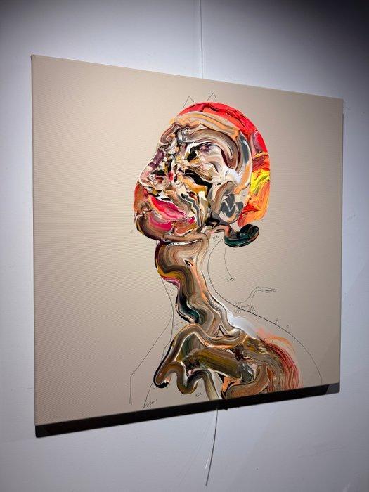 Vladinsky - Observer (untitled), Antiquités & Art, Art | Peinture | Moderne