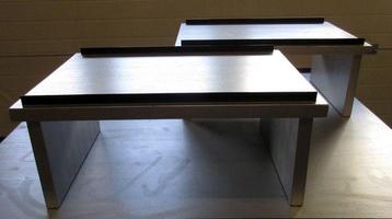Display 60cm en 120cm, grijs, hout