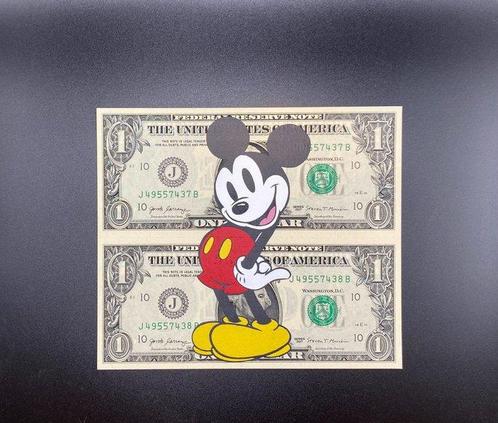 Lee Henderson - Happy Mickey mouse, Antiek en Kunst, Kunst | Schilderijen | Modern