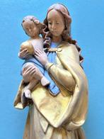 Beeld, Madonna met kind - 50 cm - Gips