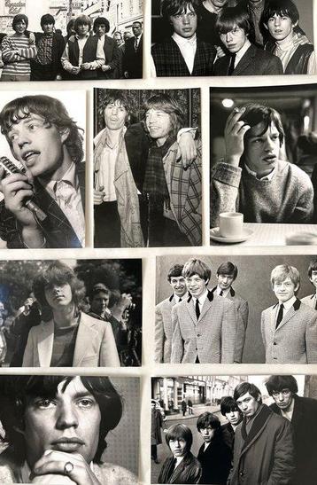 Unknown - The Rolling Stones, group of (10) photos, CD & DVD