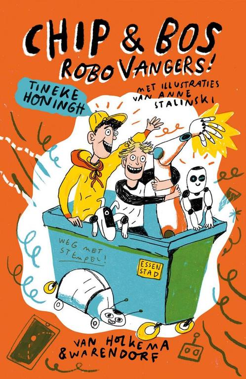 Chip & Bos 2 - Robovangers! (9789000383542, Tineke Honingh), Antiek en Kunst, Antiek | Boeken en Manuscripten, Verzenden